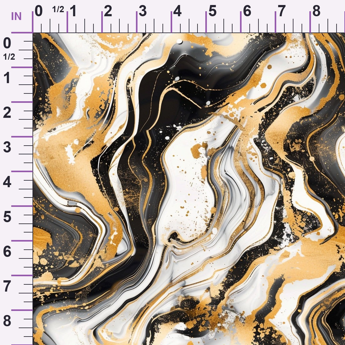 Gilded Stone Pattern 2 Minky Fabric