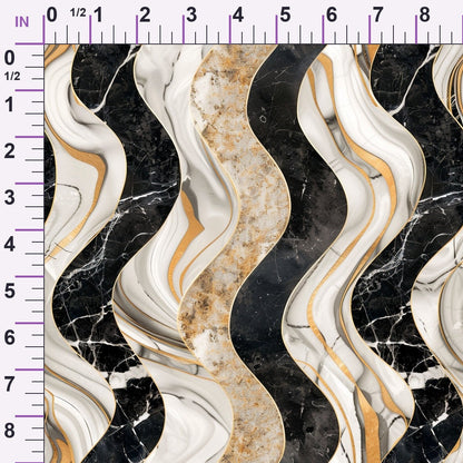 Gilded Stone Pattern 4 Minky Fabric