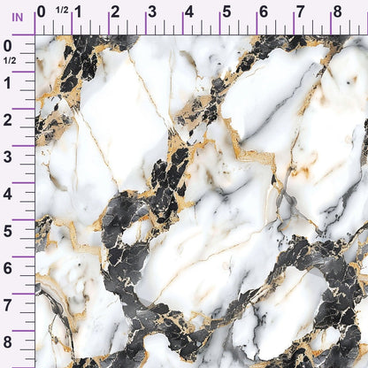 Gilded Stone Pattern 6 Minky Fabric