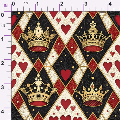 Gilded Valentine Pattern 10 Minky Fabric