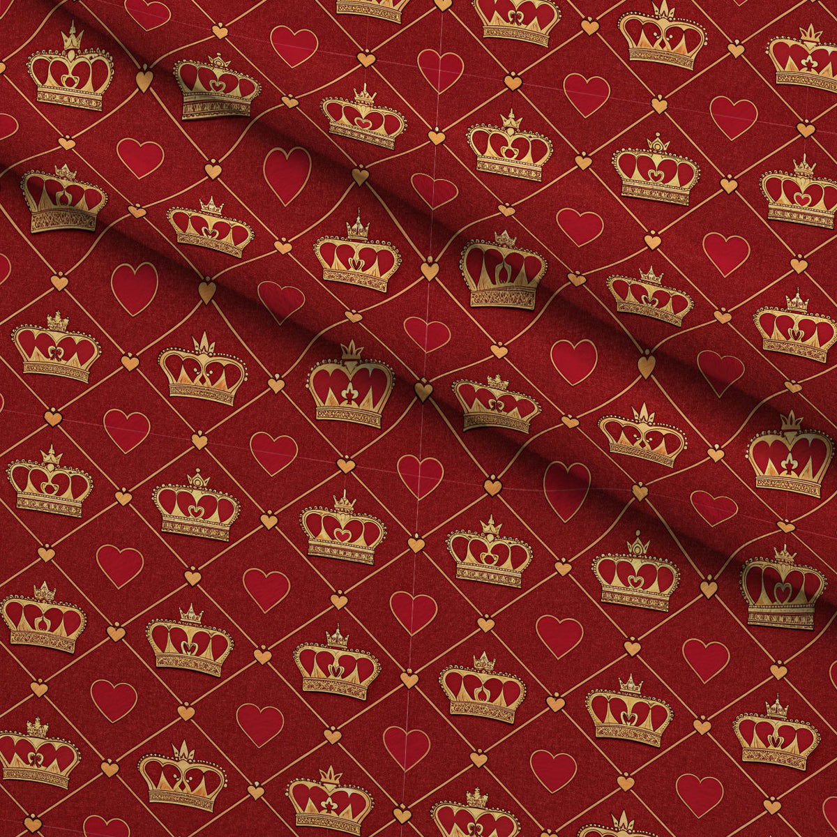 Gilded Valentine Pattern 11 Minky Fabric