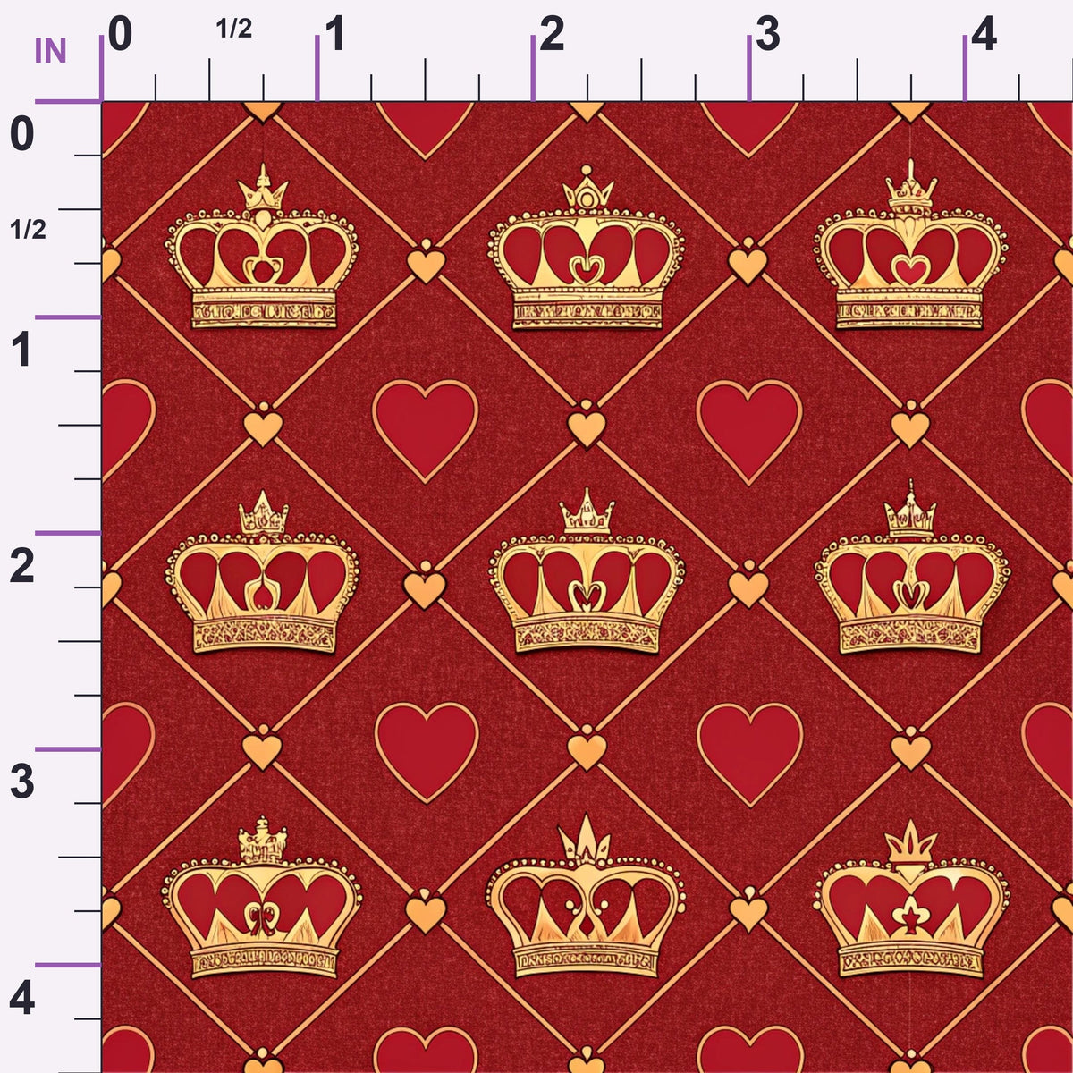 Gilded Valentine Pattern 11 Minky Fabric