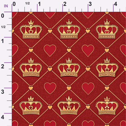 Gilded Valentine Pattern 11 Minky Fabric