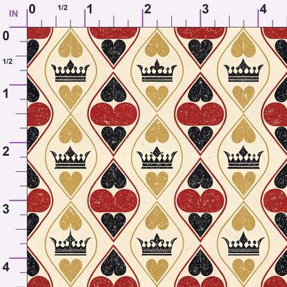 Gilded Valentine Pattern 13 Minky Fabric