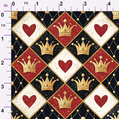 Gilded Valentine Pattern 20 Minky Fabric