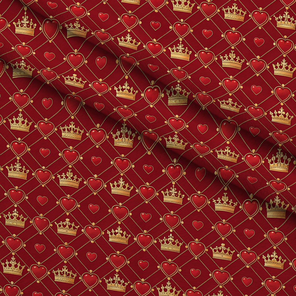 Gilded Valentine Pattern 21 Minky Fabric