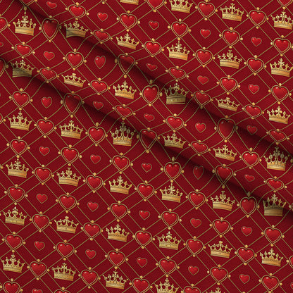 Gilded Valentine Pattern 21 Minky Fabric