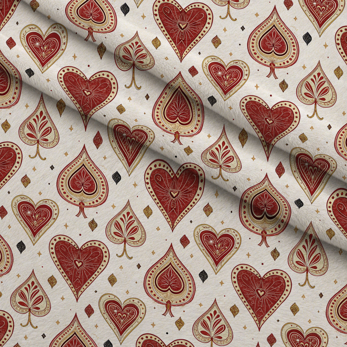 Gilded Valentine Pattern 25 Minky Fabric