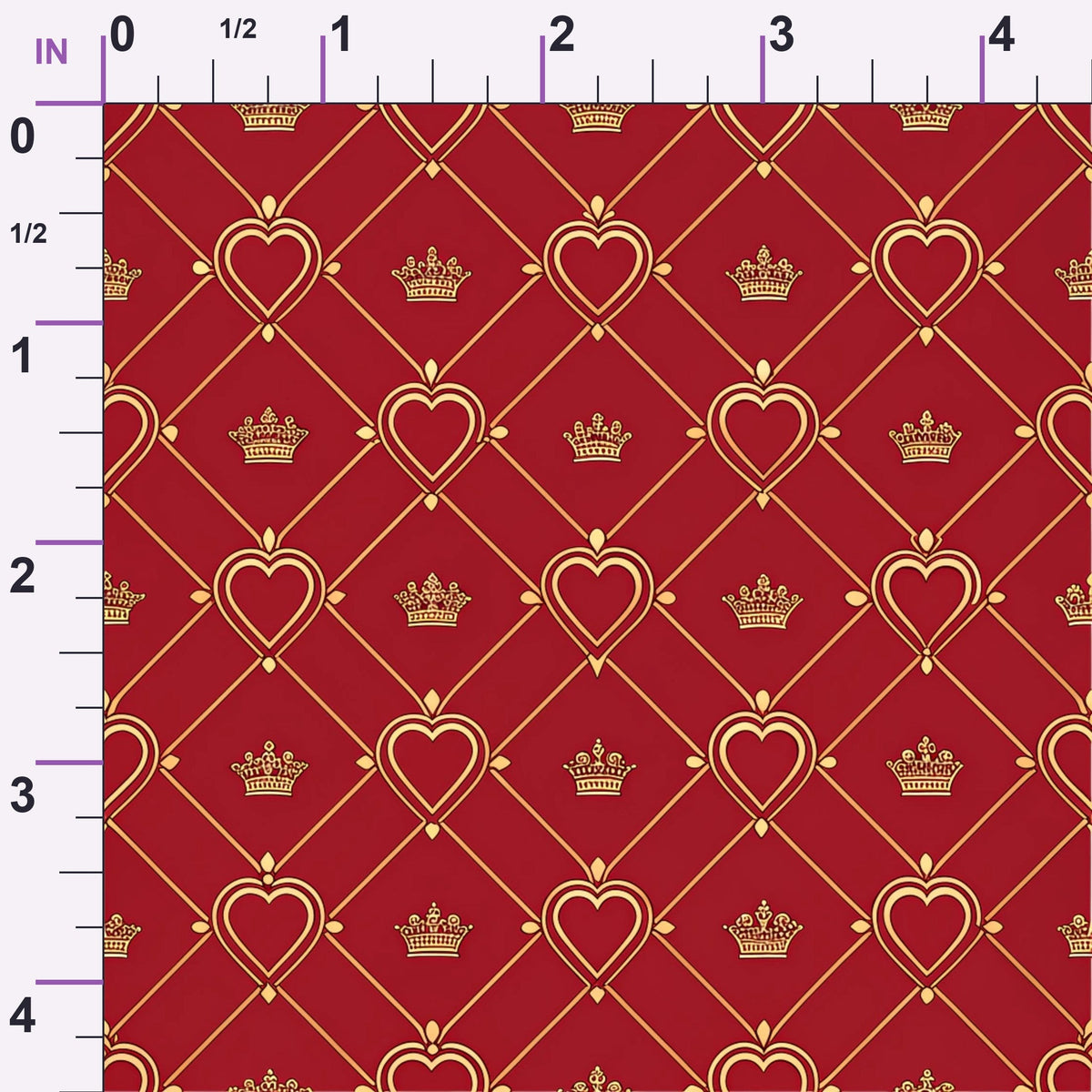 Gilded Valentine Pattern 26 Minky Fabric
