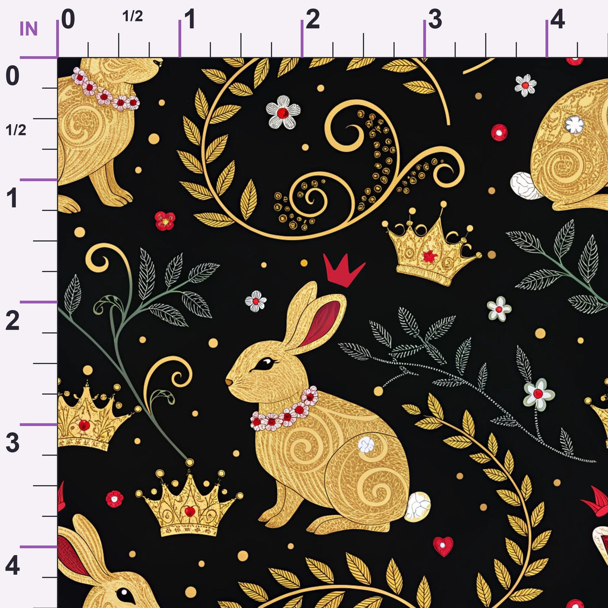 Gilded Valentine Pattern 27 Minky Fabric