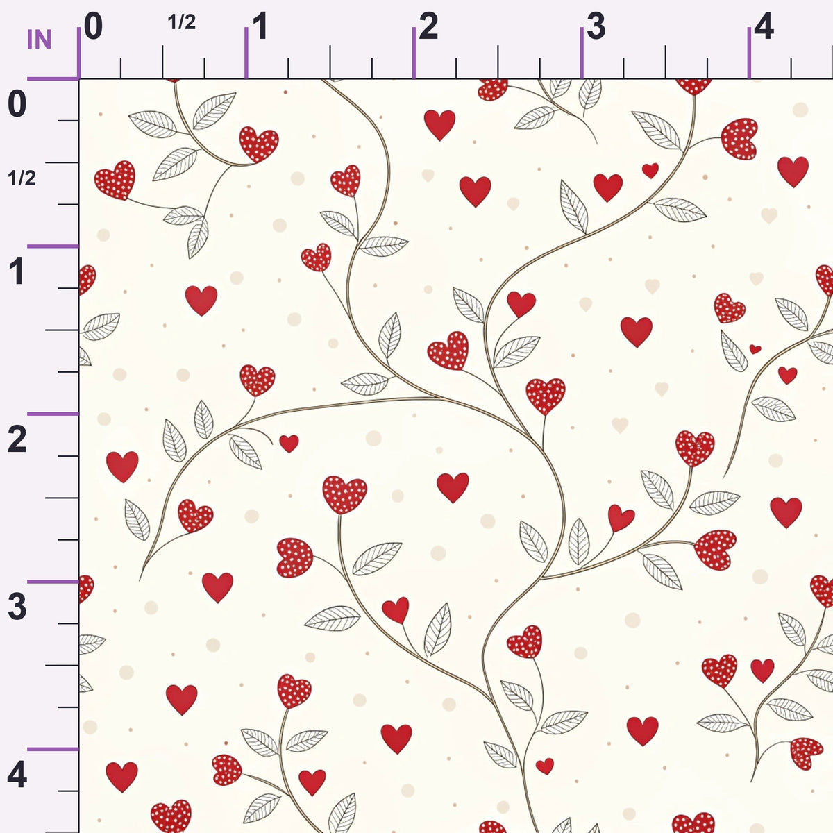 Gilded Valentine Pattern 29 Minky Fabric