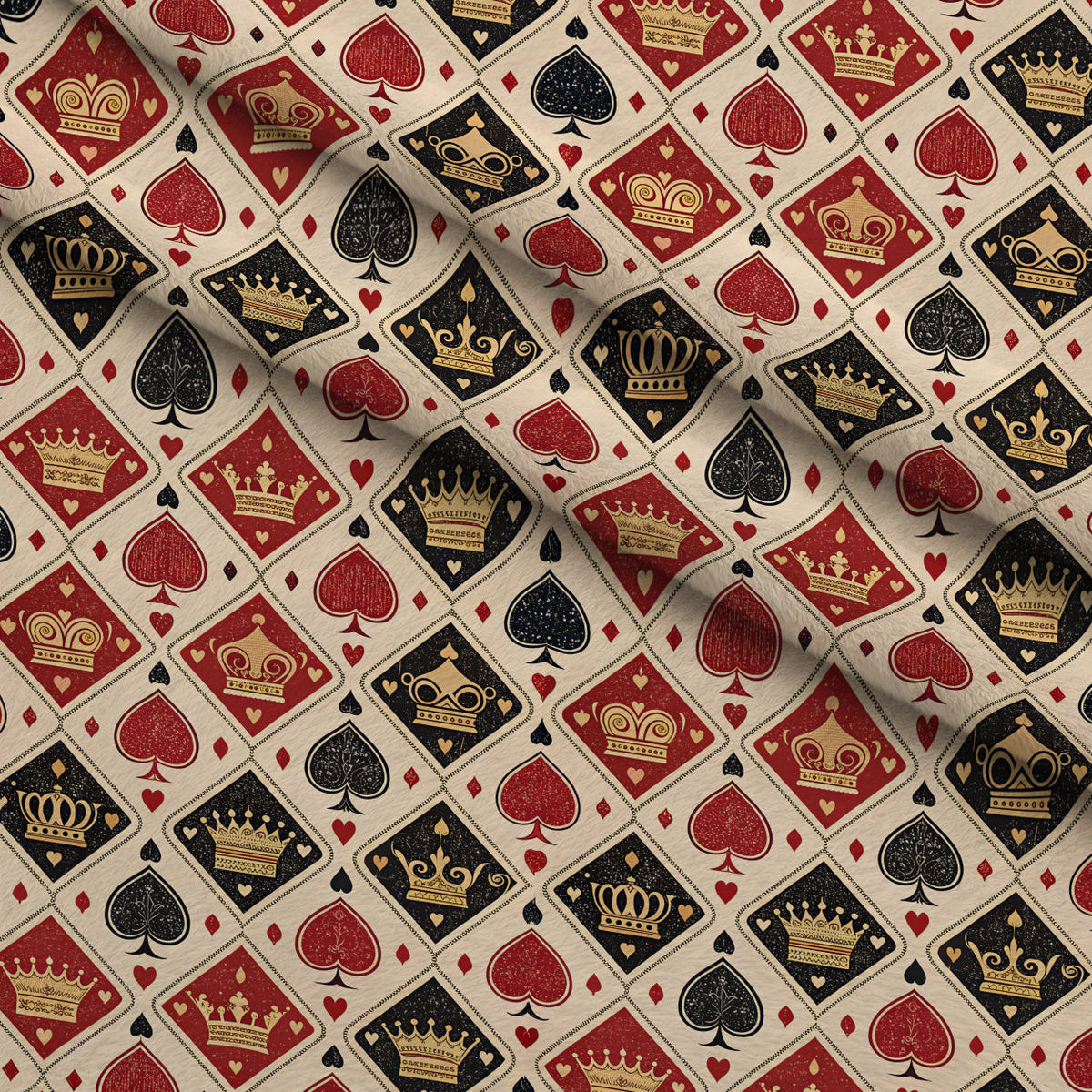 Gilded Valentine Pattern 3 Minky Fabric
