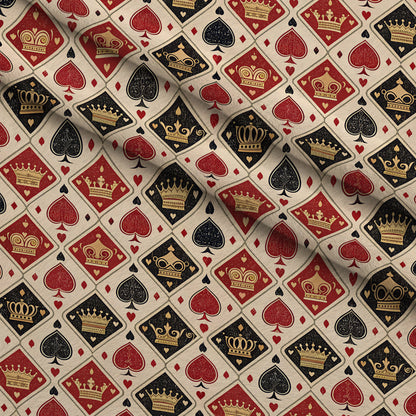 Gilded Valentine Pattern 3 Minky Fabric