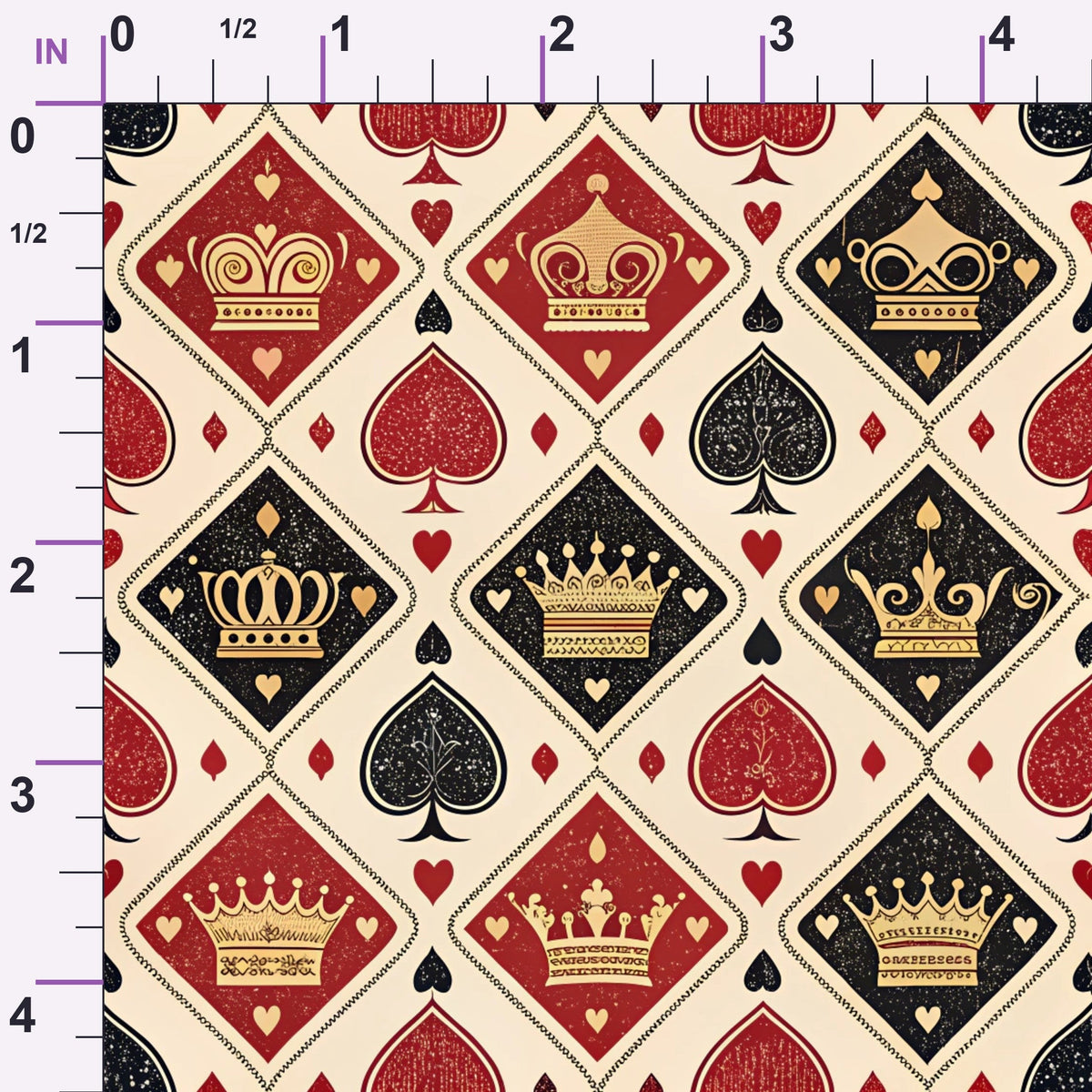 Gilded Valentine Pattern 3 Minky Fabric