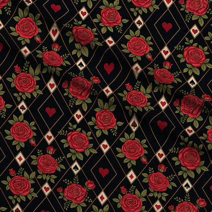 Gilded Valentine Pattern 9 Minky Fabric