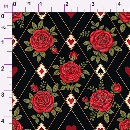 Gilded Valentine Pattern 9 Minky Fabric