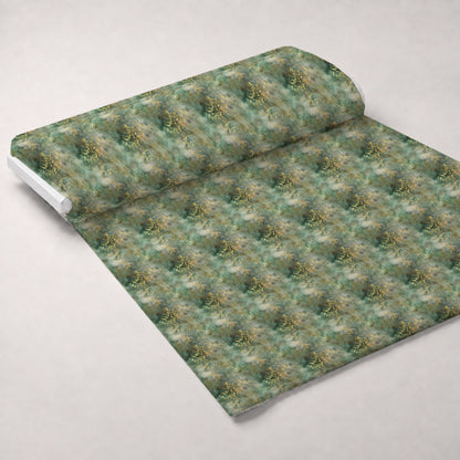 Gilded Verdigris Pattern 3 Minky Fabric