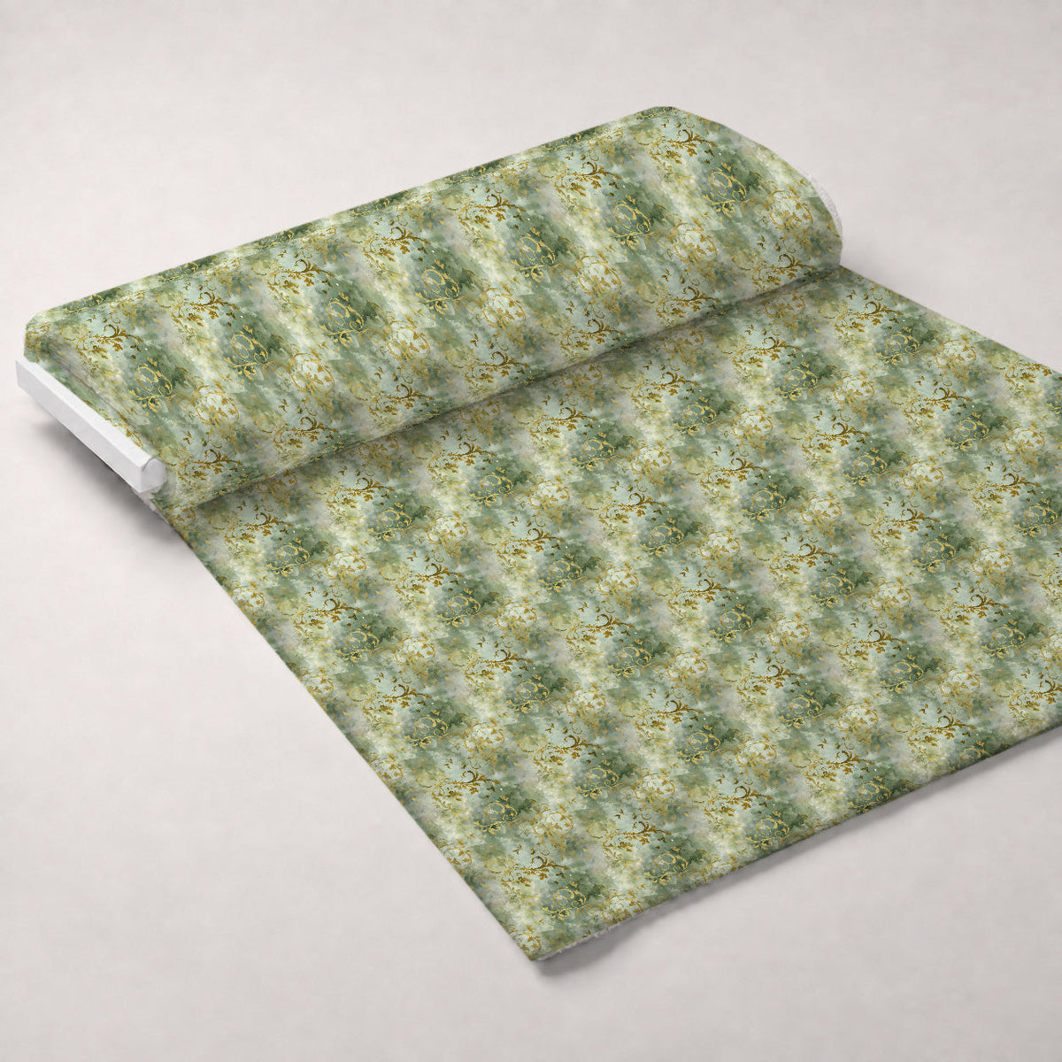 Gilded Verdigris Pattern 6 Minky Fabric