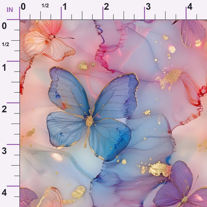 Gilded Wings Pattern 11 Minky Fabric