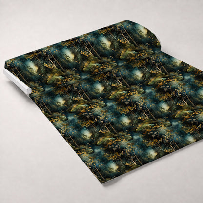 Gilded Woodland Pattern 6 Minky Fabric