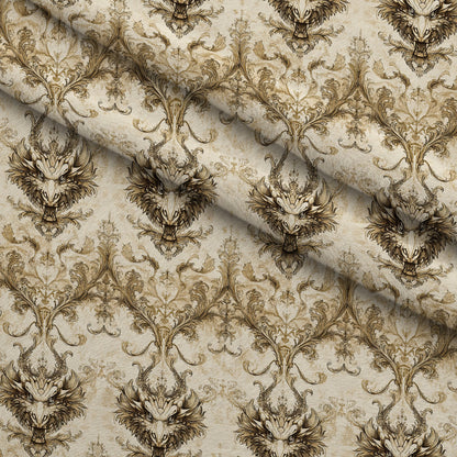 Gilded Wyvern Pattern 33 Minky Fabric