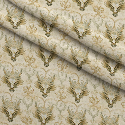 Gilded Wyvern Pattern 34 Minky Fabric