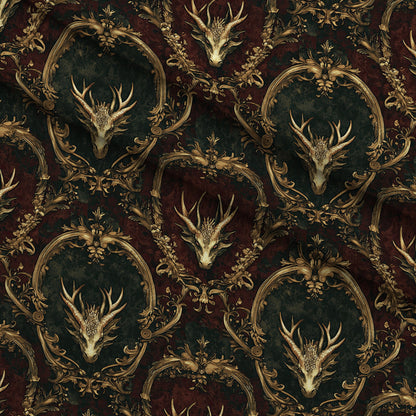 Gilded Wyvern Pattern 48 Minky Fabric