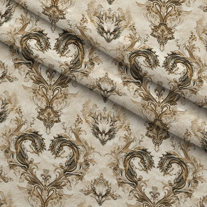 Gilded Wyvern Pattern 49 Minky Fabric
