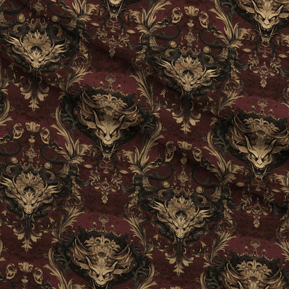 Gilded Wyvern Pattern 53 Minky Fabric
