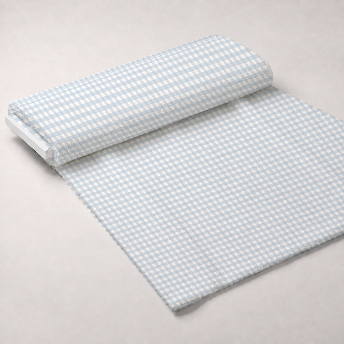 Gingham Spindle Minky Fabric