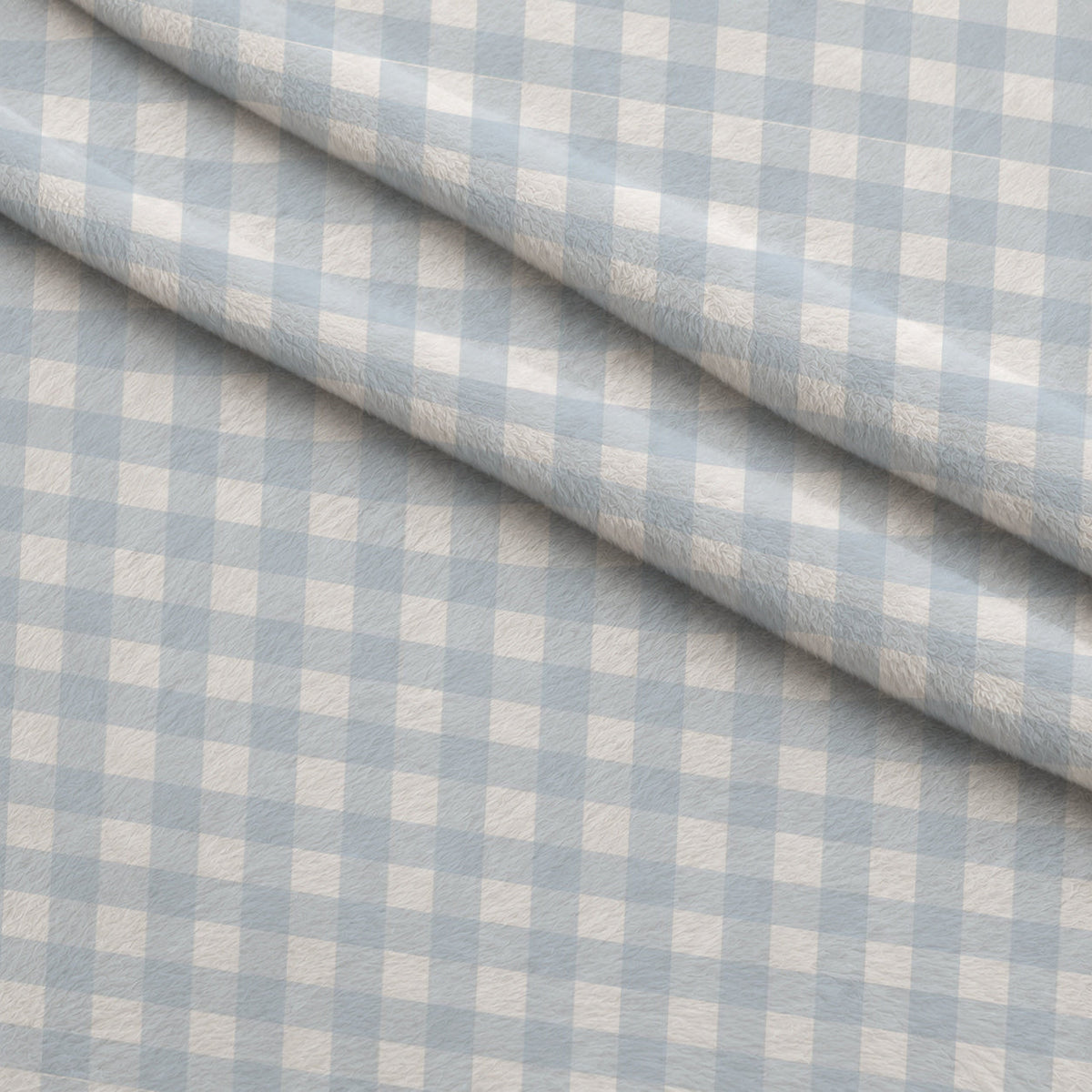 Gingham Spindle Minky Fabric