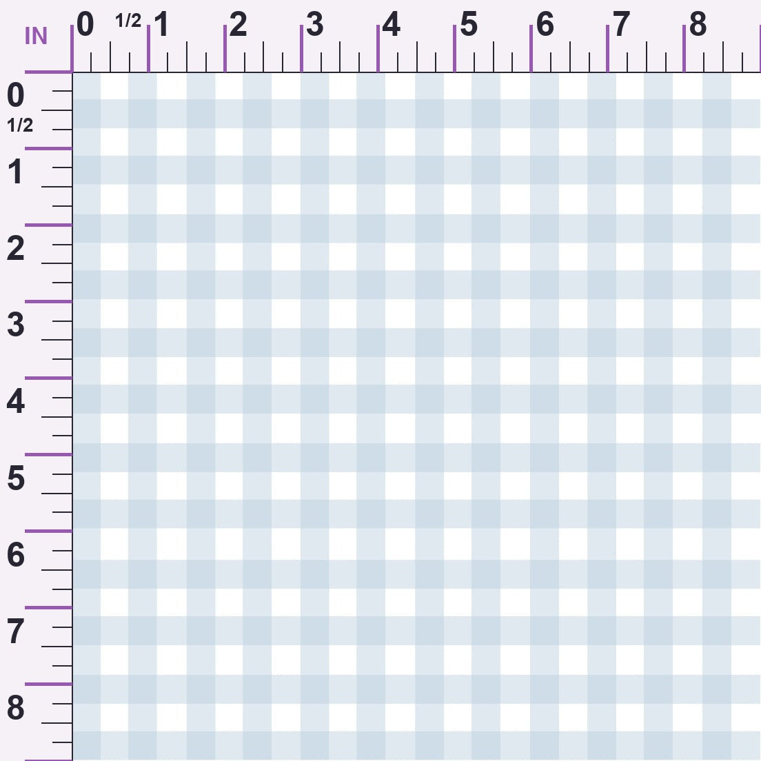 Gingham Spindle Minky Fabric