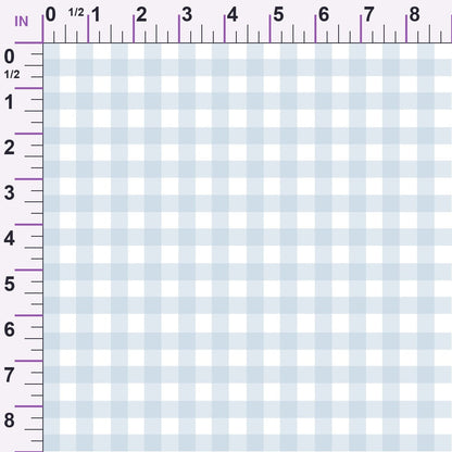 Gingham Spindle Minky Fabric