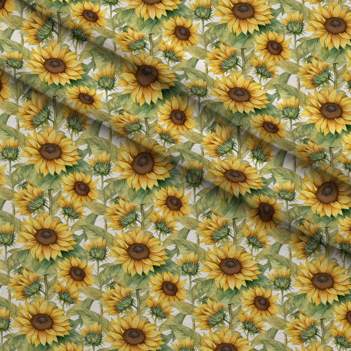 Golden Flutter Fields Pattern 18 Minky Fabric
