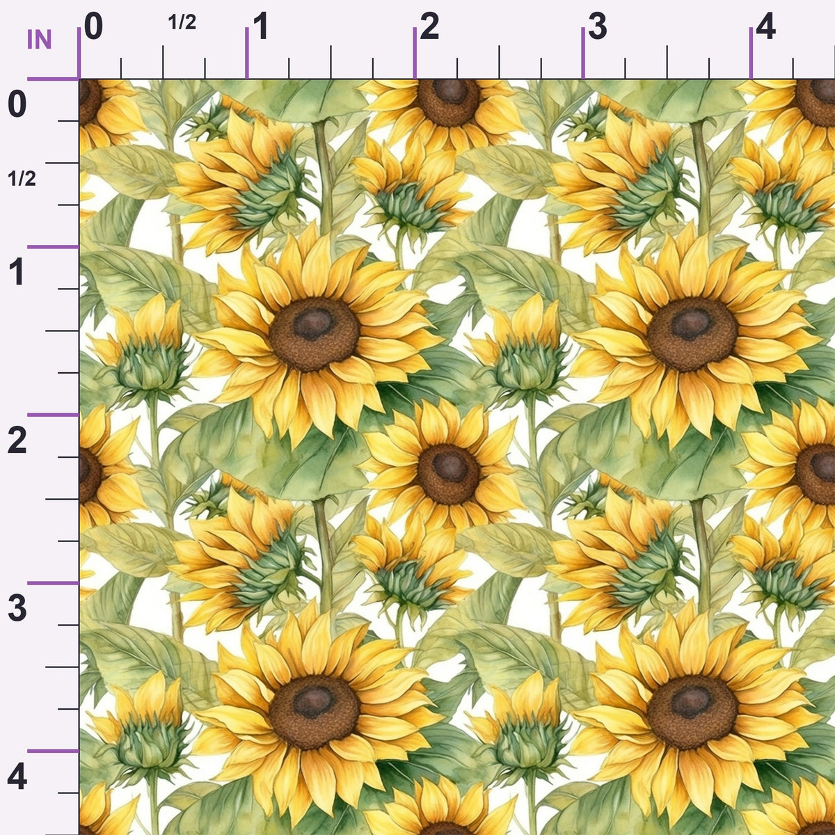 Golden Flutter Fields Pattern 18 Minky Fabric