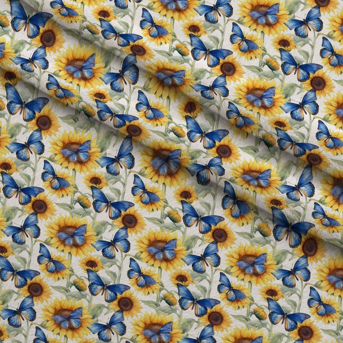 Golden Flutter Fields Pattern 20 Minky Fabric