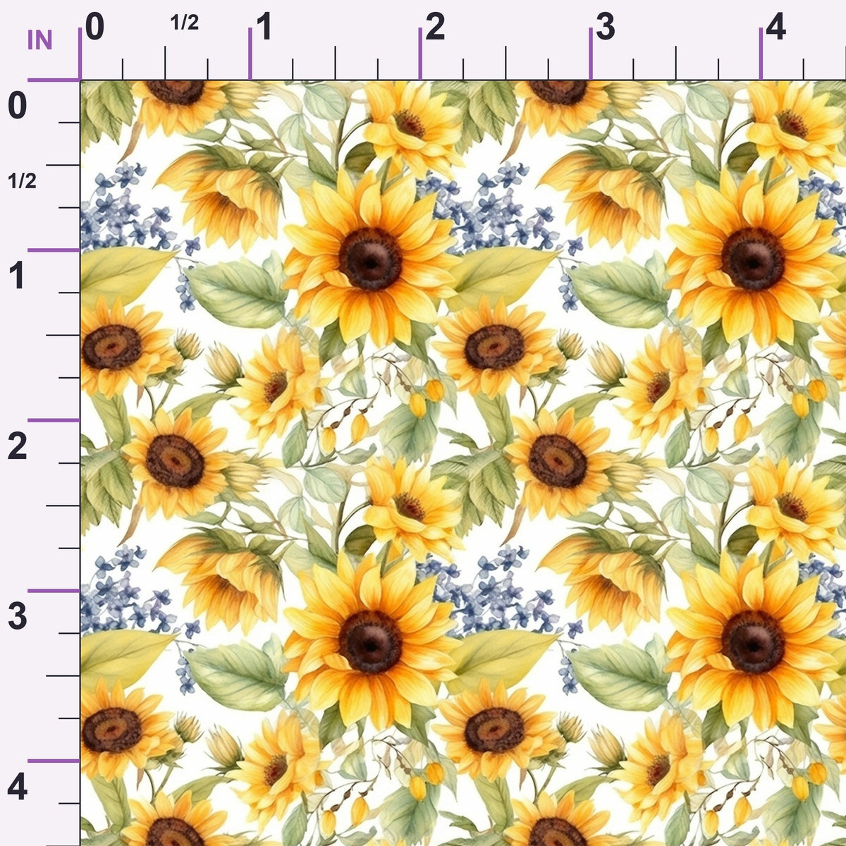 Golden Flutter Fields Pattern 21 Minky Fabric