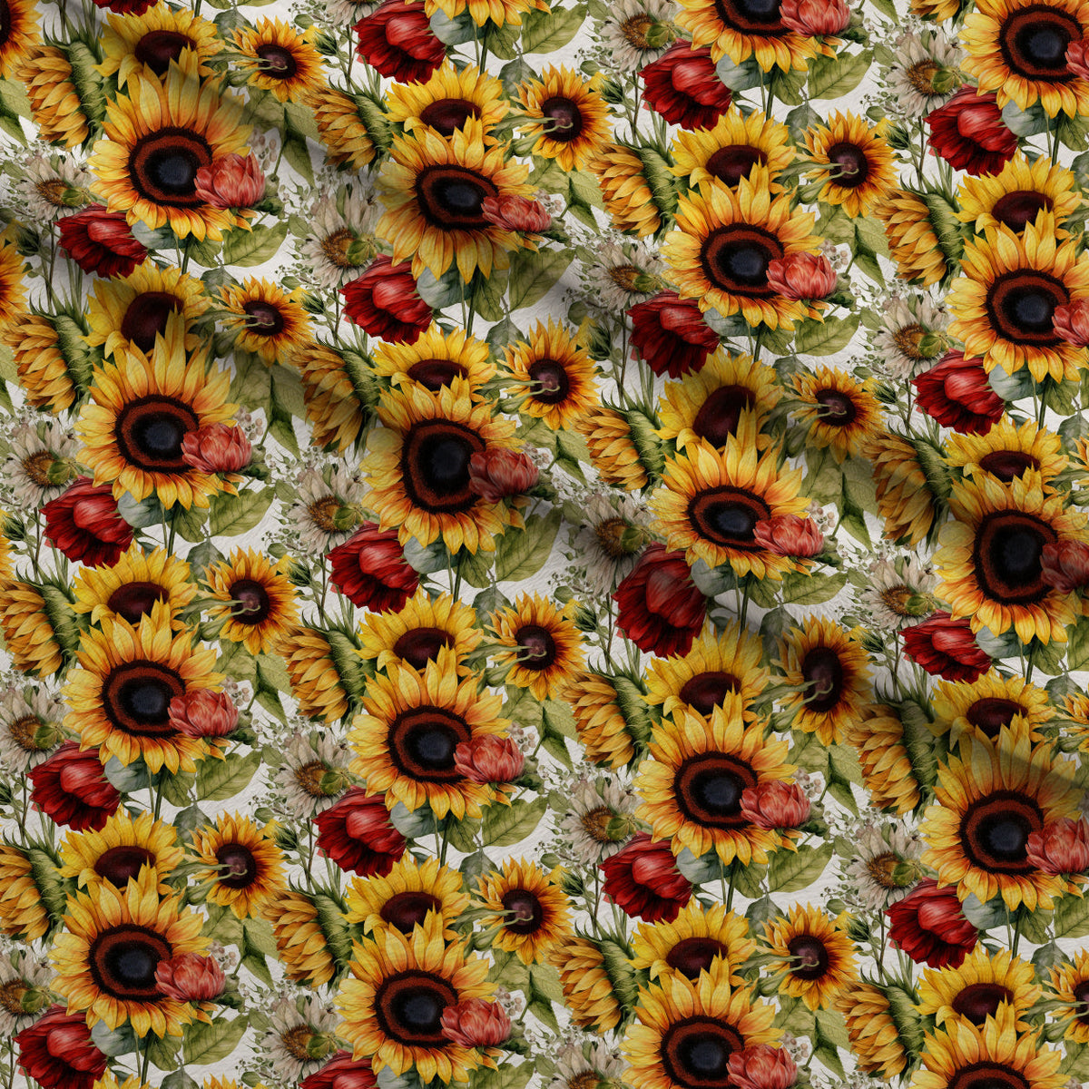 Golden Flutter Fields Pattern 25 Minky Fabric
