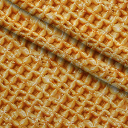 Golden Griddle Pattern 4 Minky Fabric