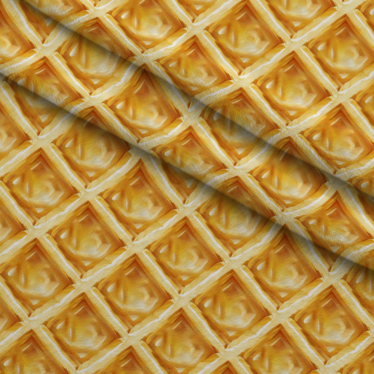 Golden Griddle Pattern 5 Minky Fabric
