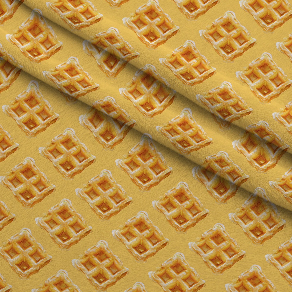 Golden Griddle Pattern 7 Minky Fabric