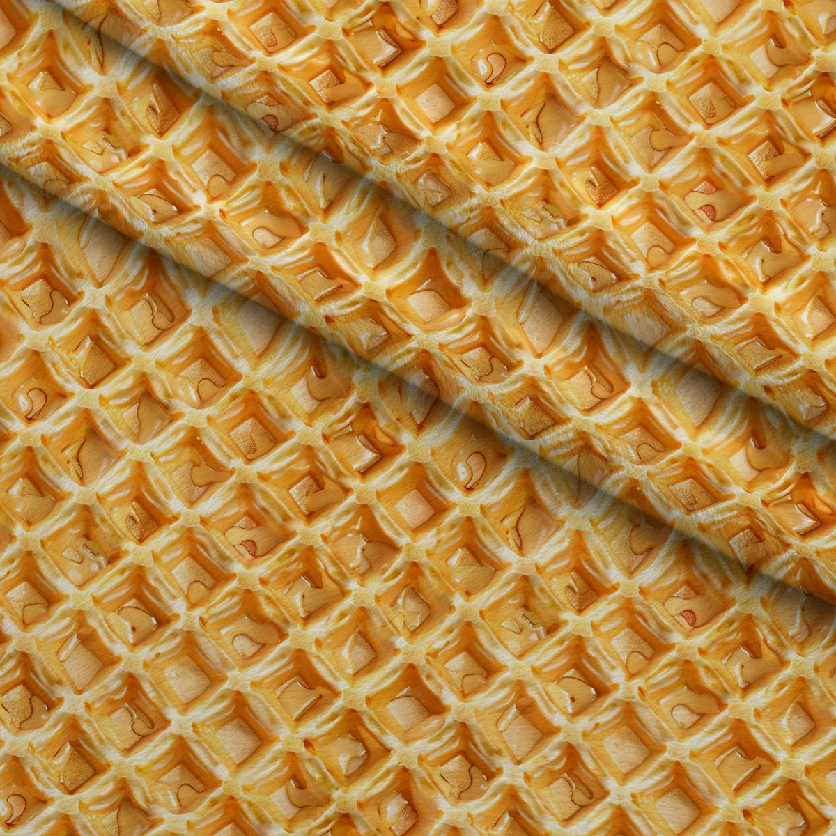Golden Griddle Pattern 8 Minky Fabric