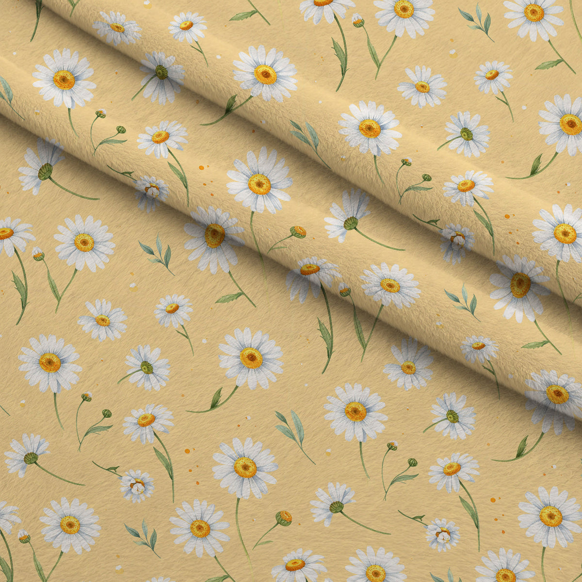 Golden Hive Meadow Pattern 10 Minky Fabric