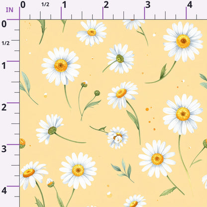 Golden Hive Meadow Pattern 10 Minky Fabric