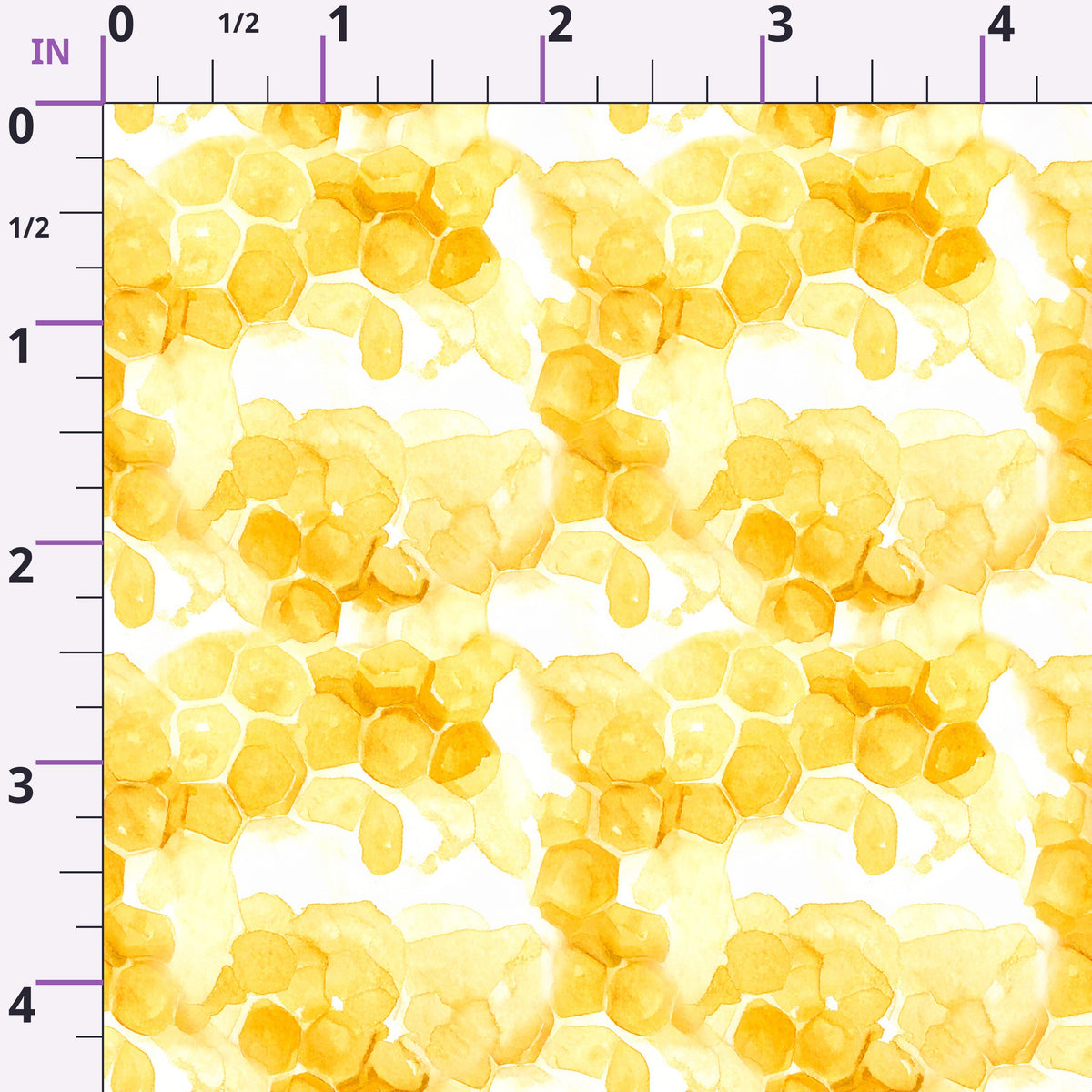 Golden Hive Meadow Pattern 20 Minky Fabric