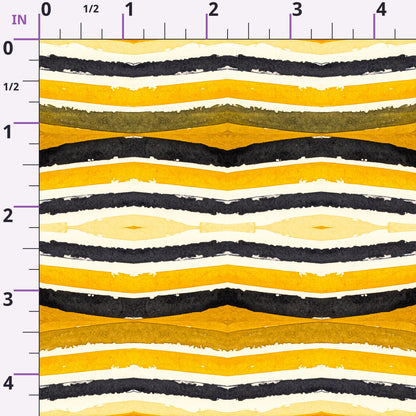 Golden Hive Meadow Pattern 22 Minky Fabric