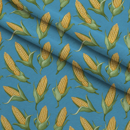 Golden Maize Pattern 1 Minky Fabric