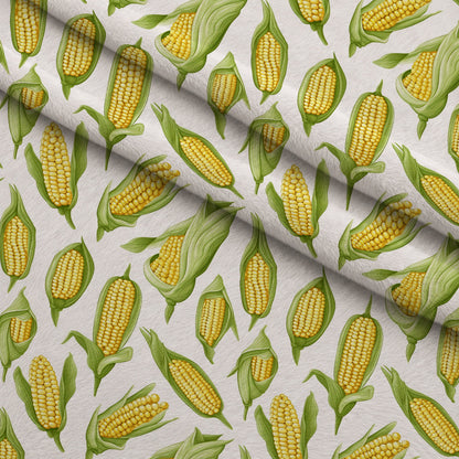 Golden Maize Pattern 10 Minky Fabric