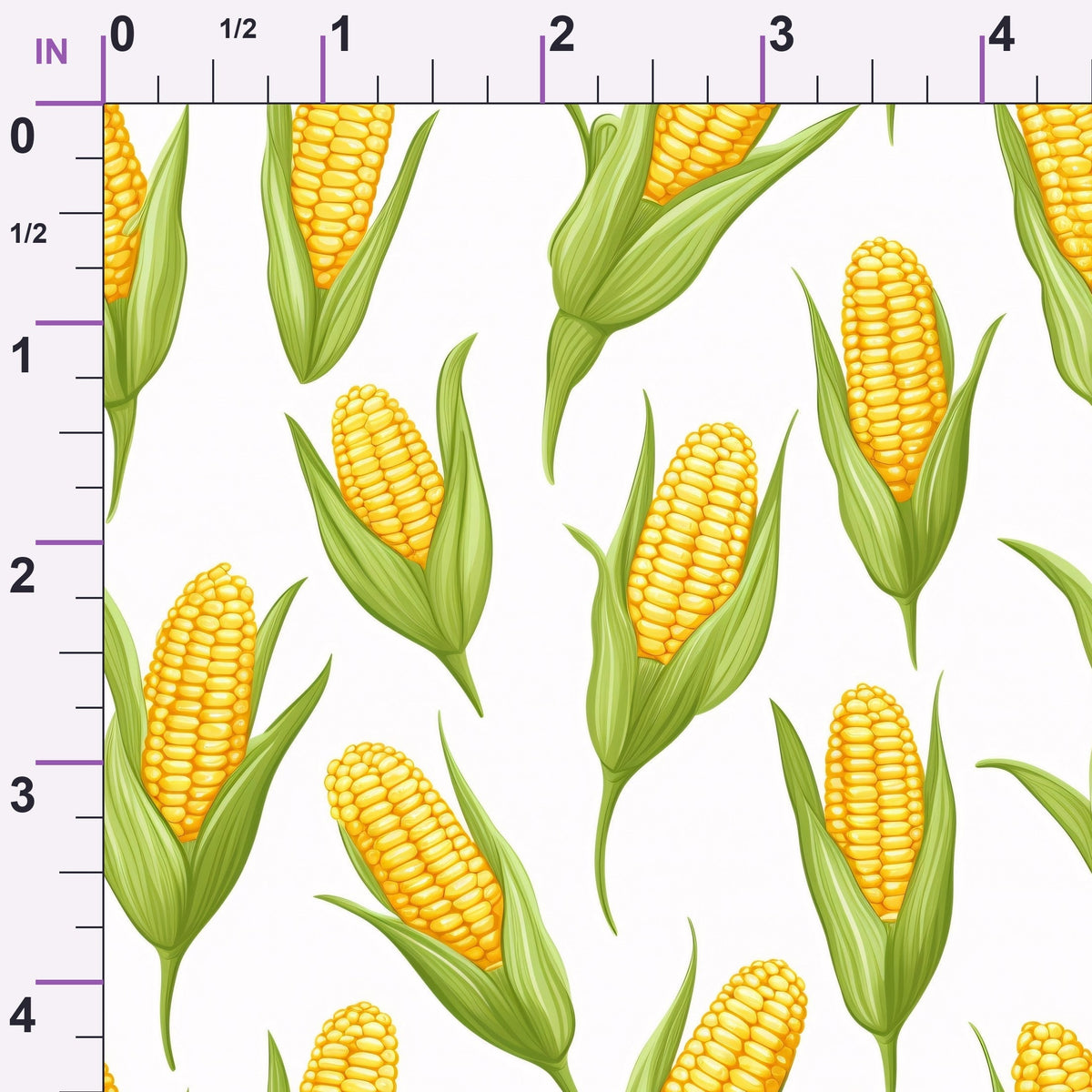 Golden Maize Pattern 11 Minky Fabric