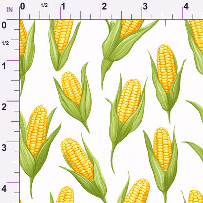 Golden Maize Pattern 11 Minky Fabric